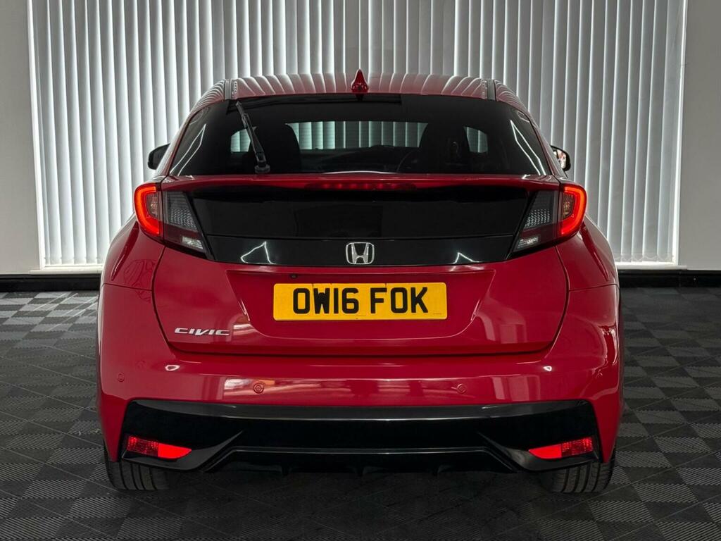 Honda Civic 1.4 I-vtec Sport Euro 6 Ss Red #6