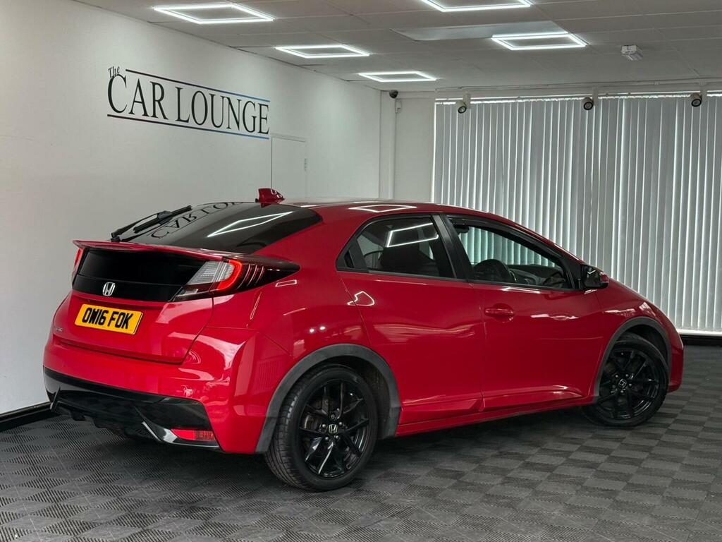 Honda Civic 1.4 I-vtec Sport Euro 6 Ss Red #2