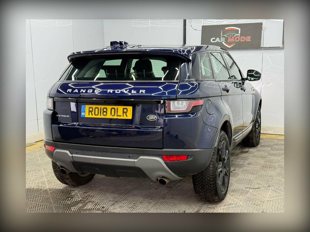 Land Rover Range Rover Evoque 2.0 Td4 Se Tech 4Wd Euro 6 Ss RO18OLR Blue #5