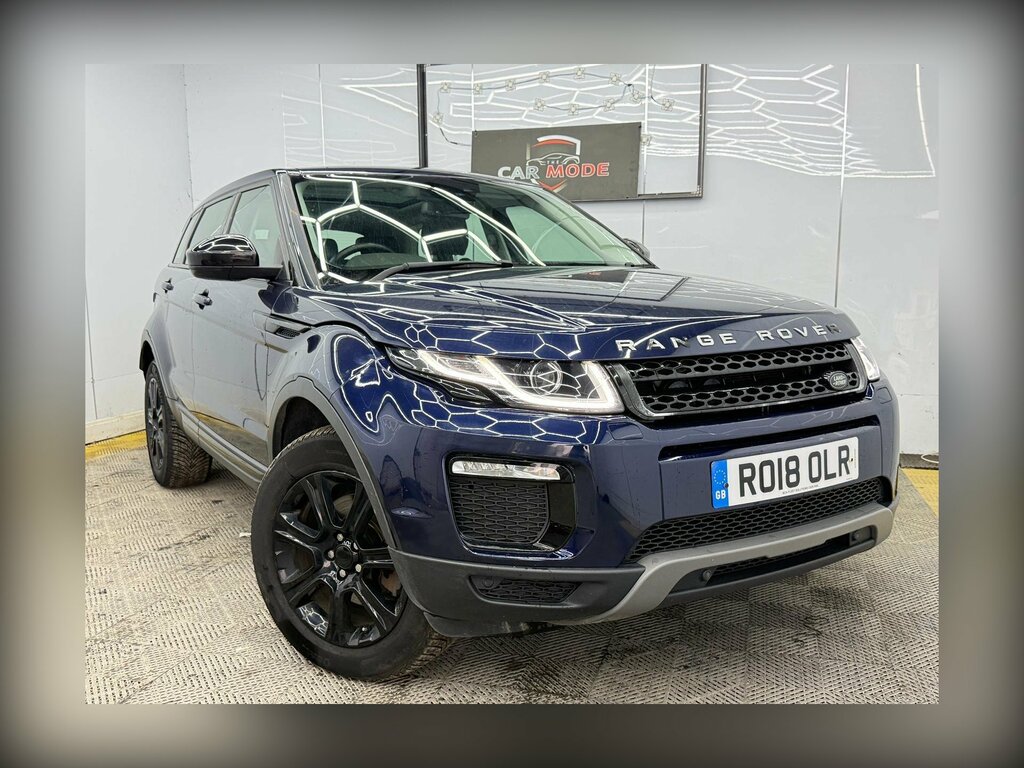 Land Rover Range Rover Evoque 2.0 Td4 Se Tech 4Wd Euro 6 Ss RO18OLR Blue #4
