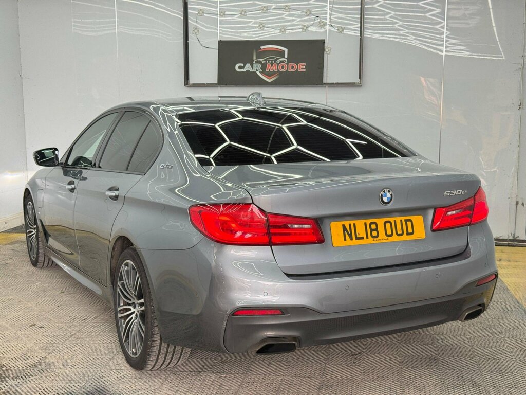 BMW 5 Series 2.0 530E 9.2Kwh M Sport Euro 6 Ss NL18OUD Blue #5