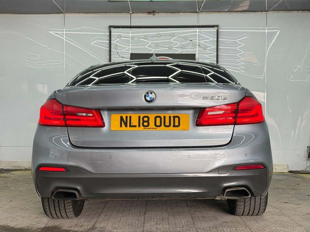 BMW 5 Series 2.0 530E 9.2Kwh M Sport Euro 6 Ss NL18OUD Blue #3