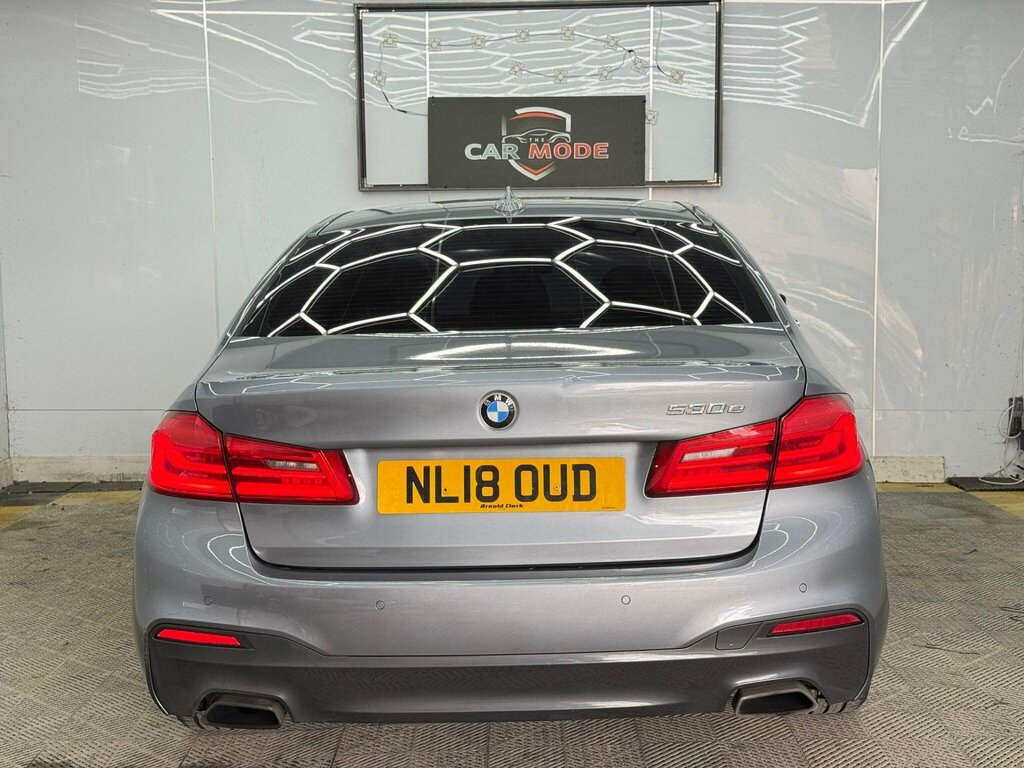 BMW 5 Series 2.0 530E 9.2Kwh M Sport Euro 6 Ss NL18OUD Blue #4