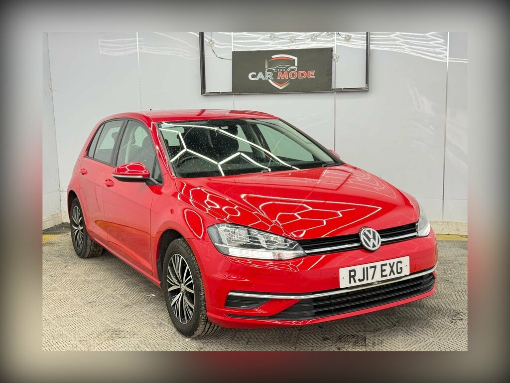 Volkswagen Golf 1.6 Tdi Bluemotion Tech Se Euro 6 Ss Red