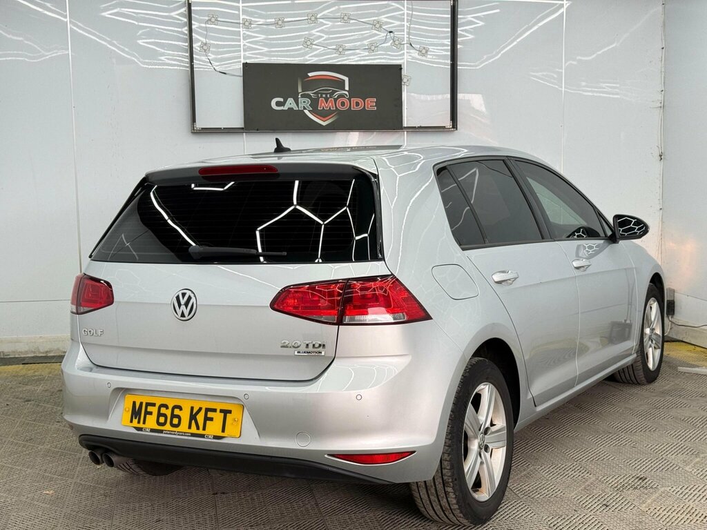 Volkswagen Golf 2.0 Tdi Bluemotion Tech Match Edition Dsg Euro 6 MF66KFT Silver #5