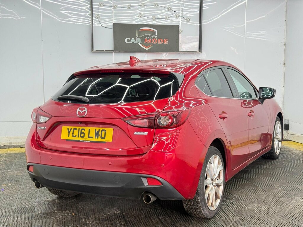 Mazda 3 2.0 Skyactiv-g Sport Nav Euro 5 Ss YC16LWO Red #6