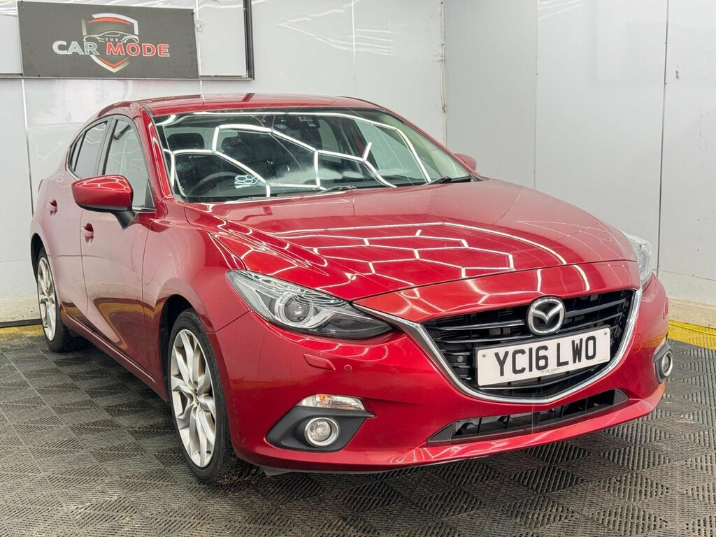 Mazda 3 2.0 Skyactiv-g Sport Nav Euro 5 Ss YC16LWO Red #2