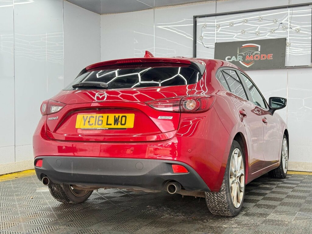 Mazda 3 2.0 Skyactiv-g Sport Nav Euro 5 Ss YC16LWO Red #5