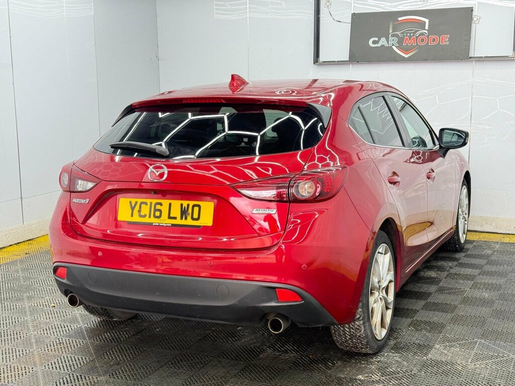 Mazda 3 2.0 Skyactiv-g Sport Nav Euro 5 Ss YC16LWO Red #4