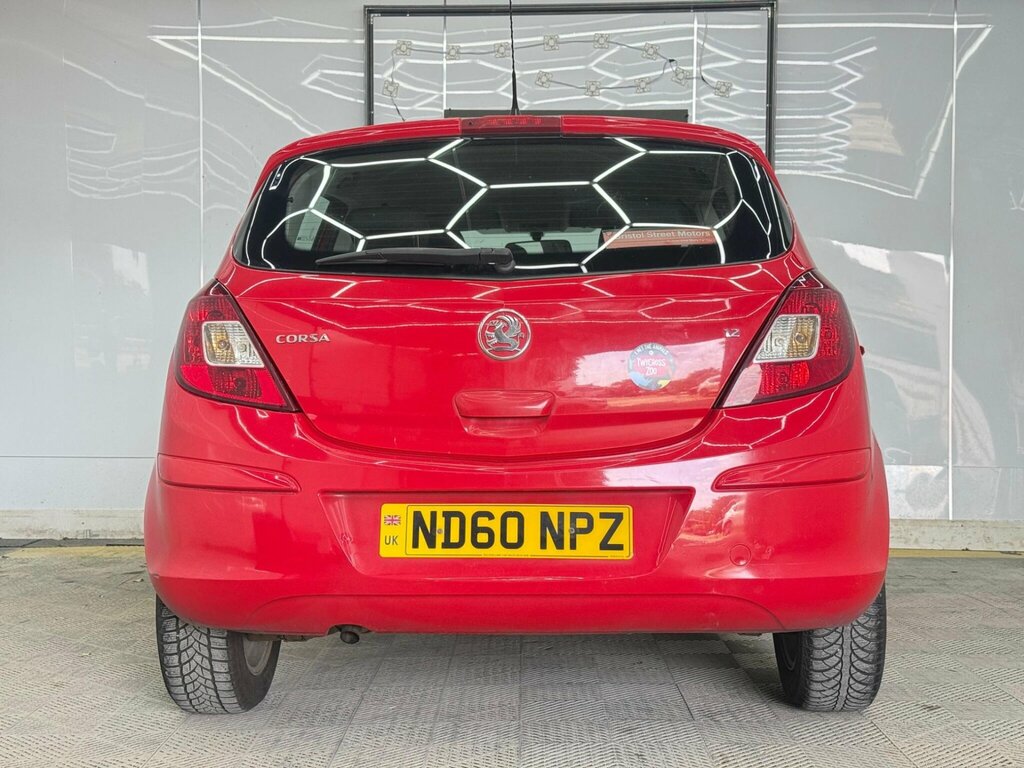 Vauxhall Corsa 1.2I 16V Energy Ac ND60NPZ Red #5