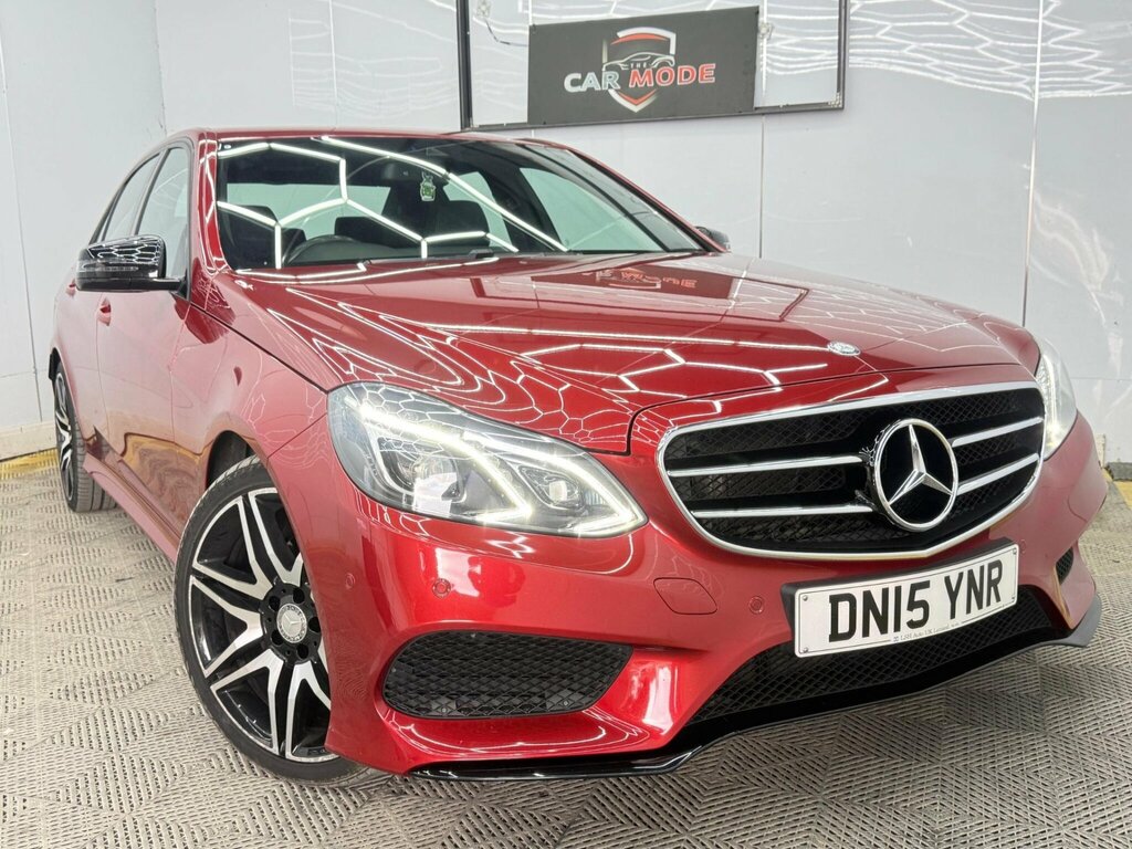Mercedes-Benz E Class 2.1 E220 Bluetec Amg Night Edition G-tronic Euro DN15YNR Red #4