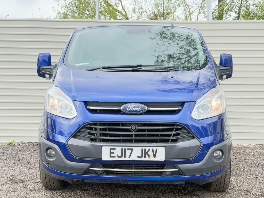Ford Transit Custom 2.0 Tdci 270 Limited L1 H1 EJ17JKV Blue #3