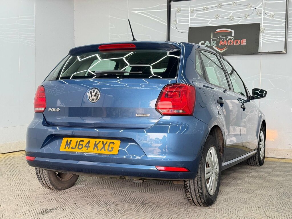 Volkswagen Polo 1.0 Bluemotion Tech S Euro 6 Ss MJ64KXG Blue #5