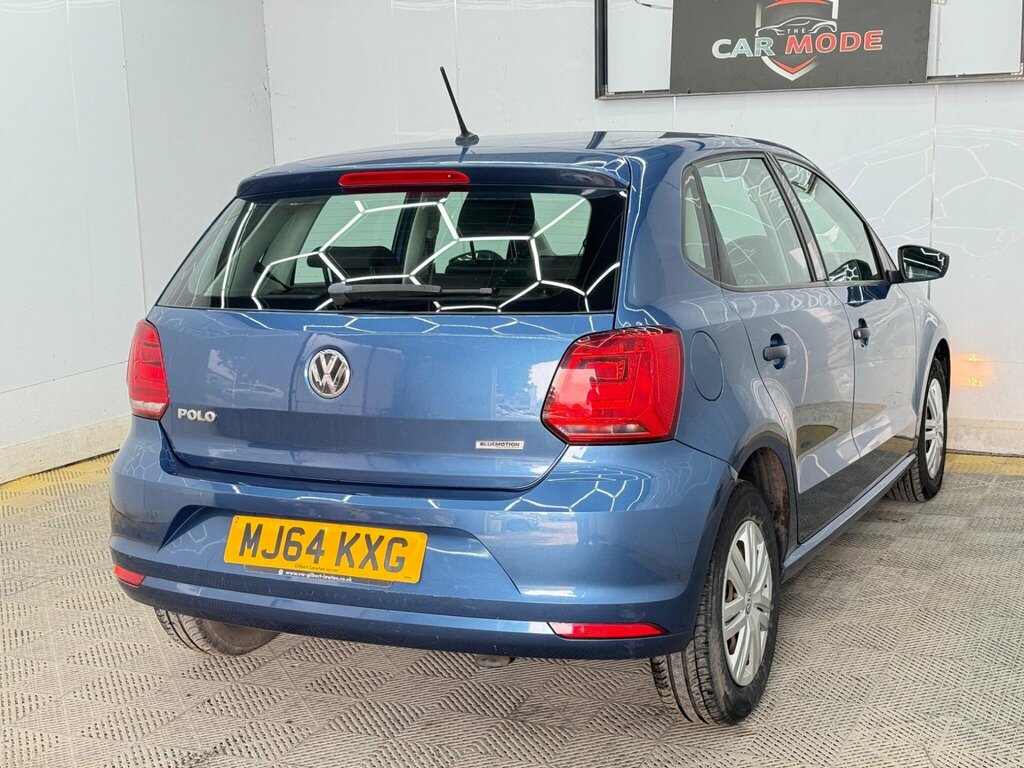 Volkswagen Polo 1.0 Bluemotion Tech S Euro 6 Ss MJ64KXG Blue #4