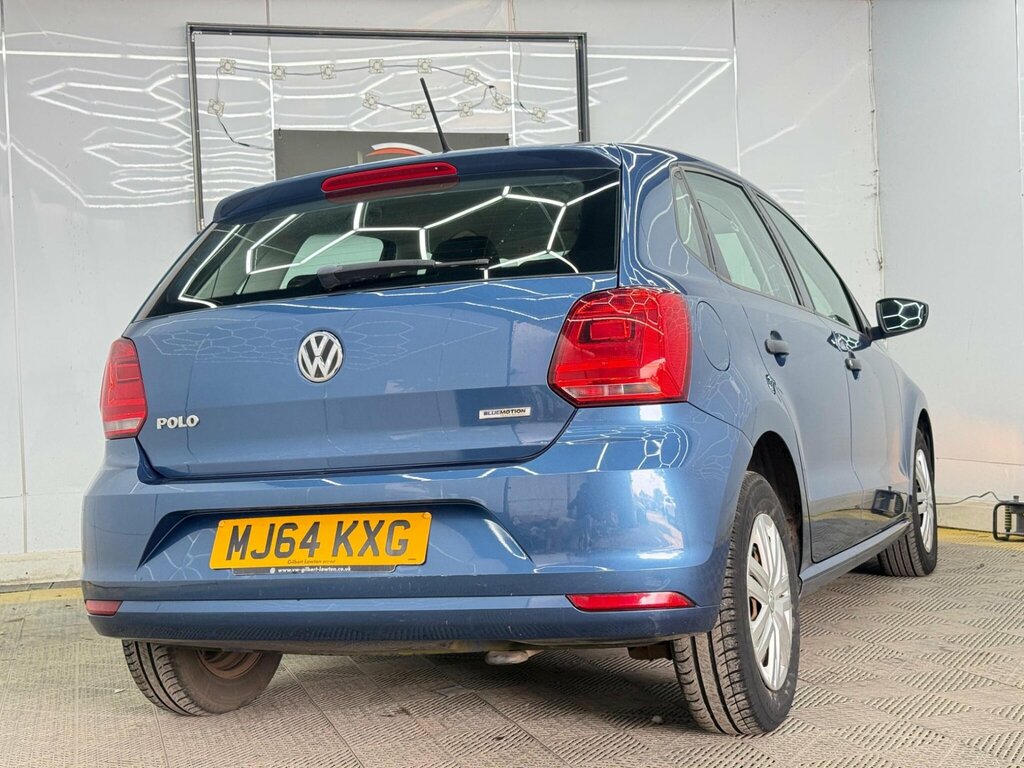 Volkswagen Polo 1.0 Bluemotion Tech S Euro 6 Ss MJ64KXG Blue #6
