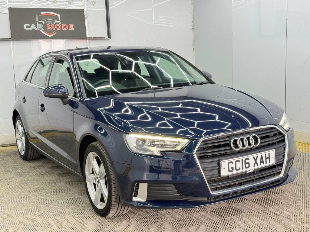 Audi A3 1.6 Tdi Sport Sportback Euro 6 Ss GC16XAH Blue #3