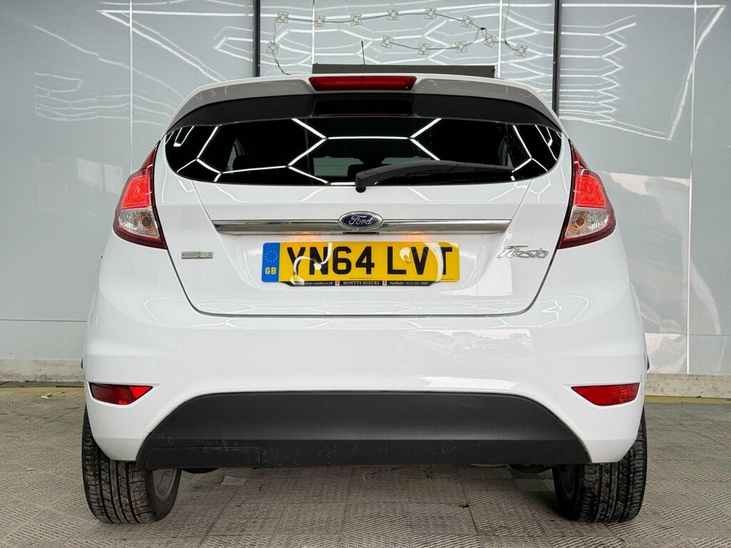 Ford Fiesta 1.0T Ecoboost Titanium Euro 5 Ss YN64LVT White #6