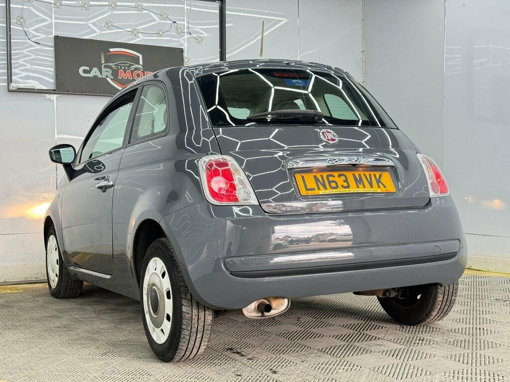 Fiat 500 S Convertible White #7