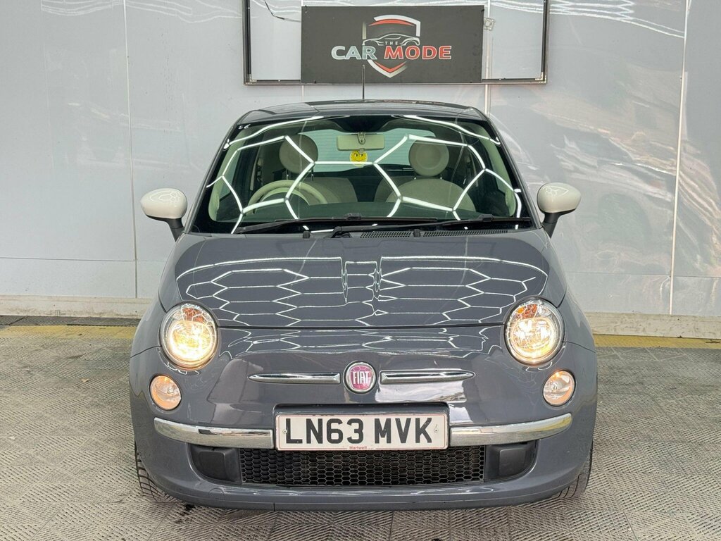 Fiat 500 S Convertible White #11