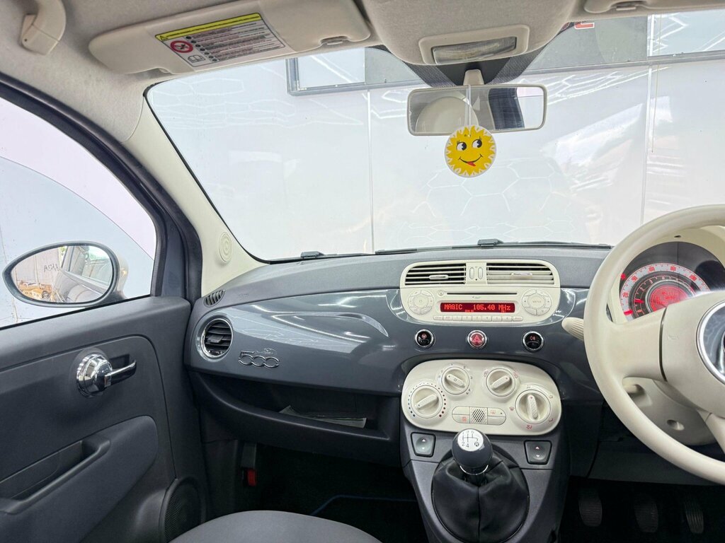 Fiat 500 S Convertible White #16