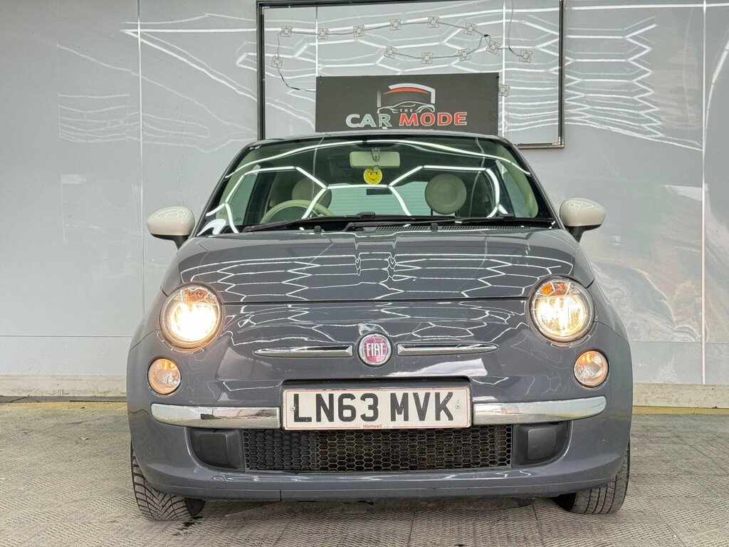 Fiat 500 S Convertible White #10