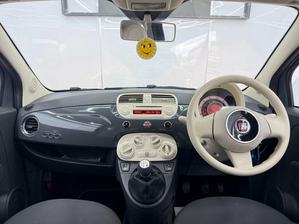 Fiat 500 S Convertible White #14