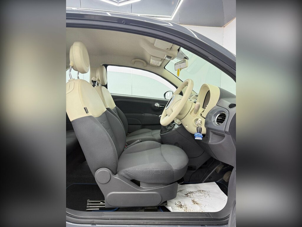 Fiat 500 S Convertible White #12