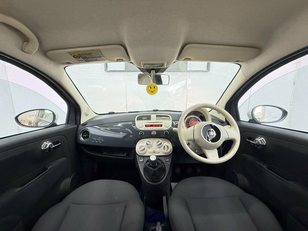 Fiat 500 S Convertible White #13