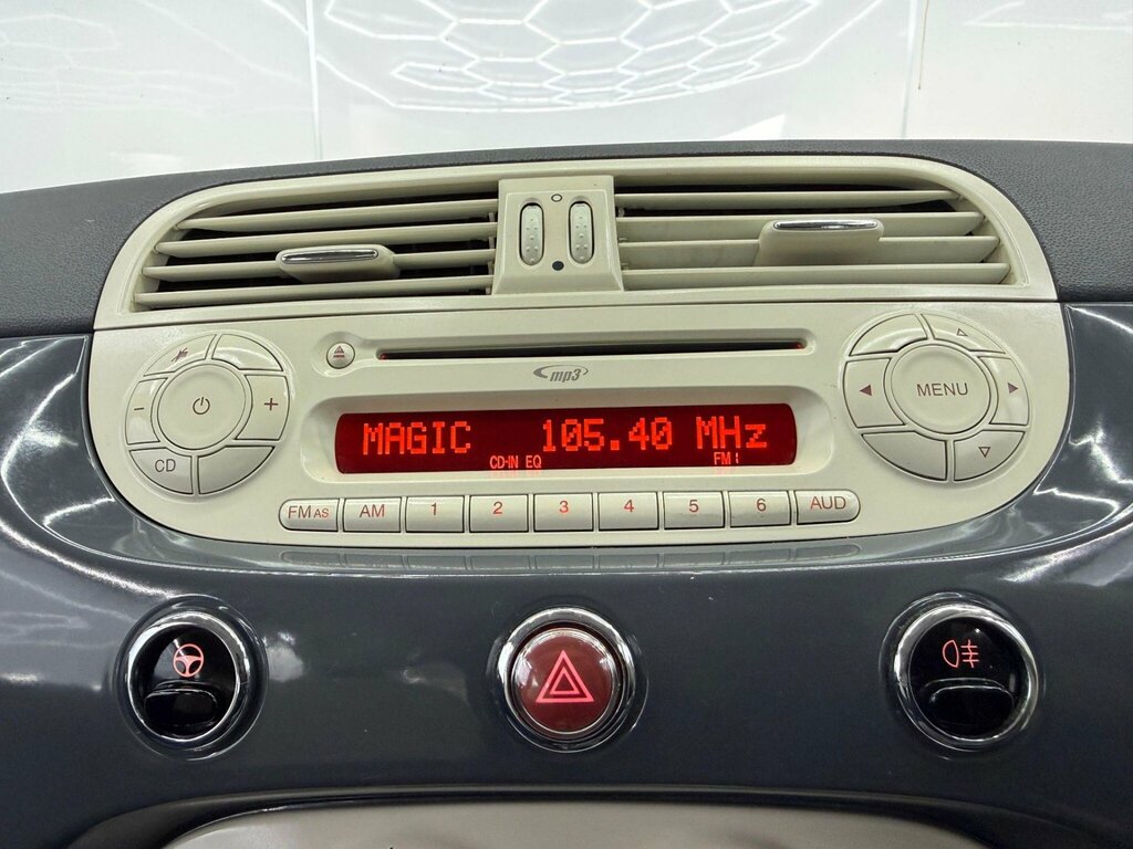 Fiat 500 S Convertible White #25