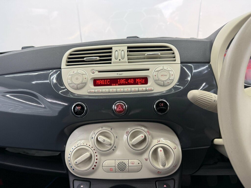 Fiat 500 S Convertible White #27