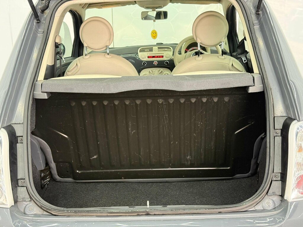 Fiat 500 S Convertible White #18