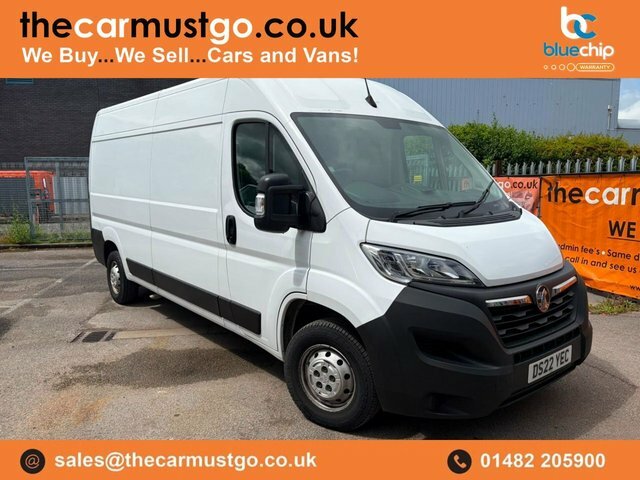 Vauxhall Movano 2.2 Cdti 3500 Biturbo Dynamic Panel Van White