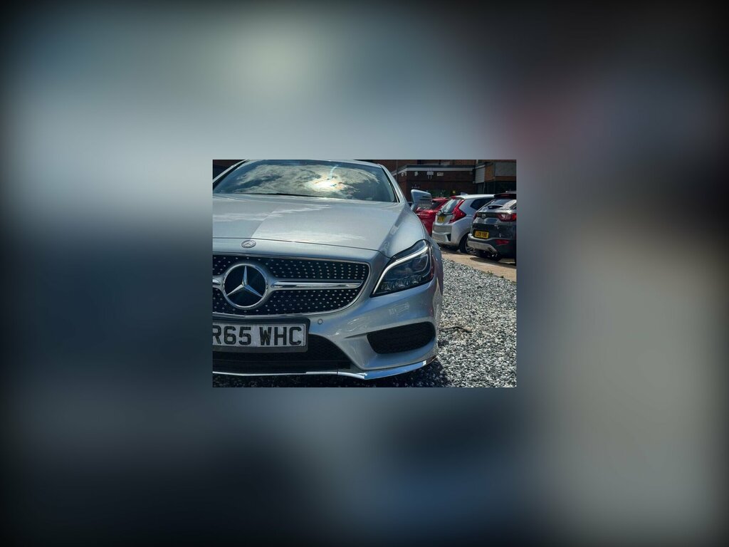 Mercedes-Benz CLS 3.0 Cls350d V6 Amg Line Premium Plus Coupe G-tro Silver #2