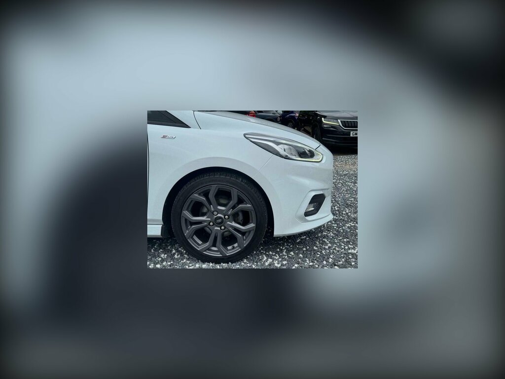 Ford Fiesta 1.0T Ecoboost St-line Euro 6 Ss KP69WSK White