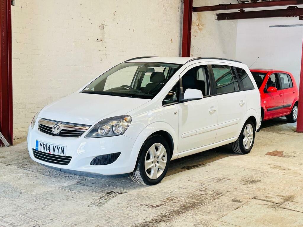 Vauxhall Zafira 1.8 16V Exclusiv Euro 5 White