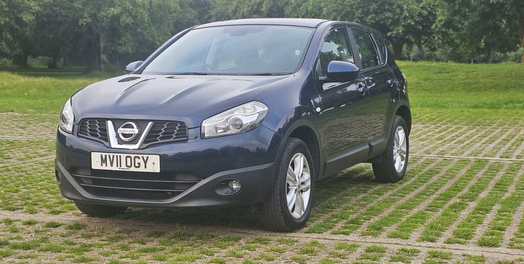 Nissan Qashqai 1.6 Acenta Suv MV11OGY Blue
