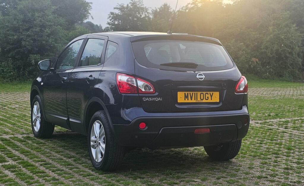 Nissan Qashqai 1.6 Acenta Suv MV11OGY Blue #6