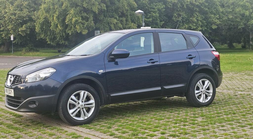 Nissan Qashqai 1.6 Acenta Suv MV11OGY Blue #3