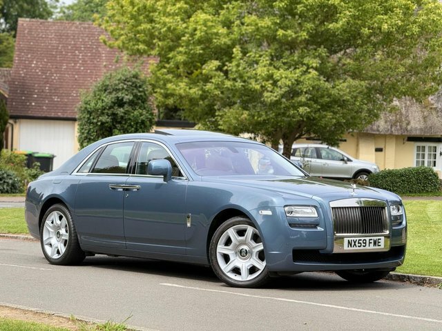 Rolls-Royce Ghost 2010 6.6 V12 Euro 5 Blue #5