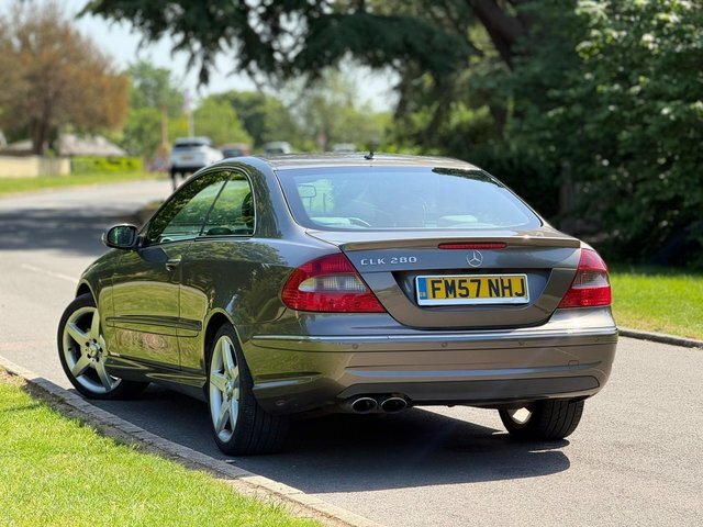 Mercedes-Benz CLK 2008 3.0 Clk280 Sport 7G-tronic Grey #6