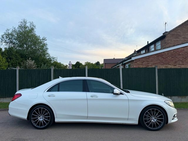 Mercedes-Benz S Class Saloon Black #5