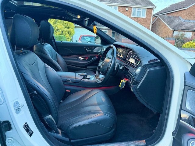 Mercedes-Benz S Class Saloon Black #7