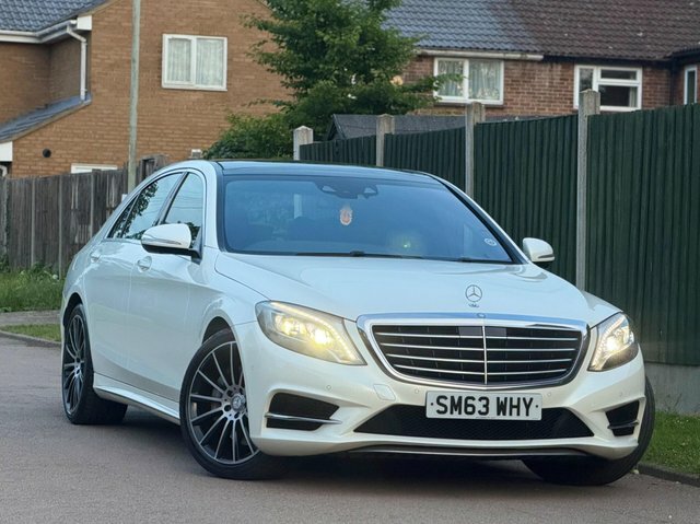 Mercedes-Benz S Class 2013 3.5 S400lh V6 Amg Line G-tronic Euro 6 Ss White