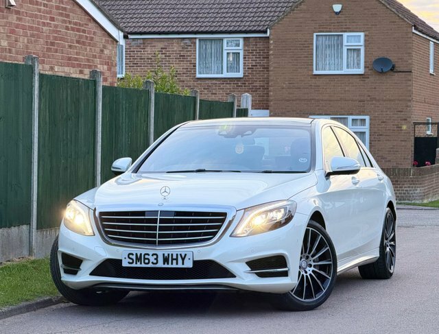 Mercedes-Benz S Class Saloon Black #3