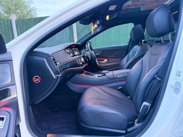 Mercedes-Benz S Class Saloon Black #9