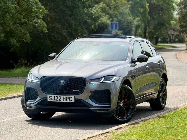 Jaguar F-Pace 2.0 D200 Mhev R-dynamic Black Awd Euro 6 Ss SJ22HPC Grey #3