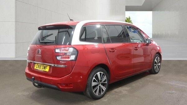 Citroen Grand C4 Picasso 2018 1.6 Bluehdi Flair Euro 6 Ss Red #3