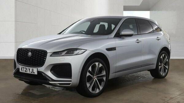 Jaguar F-Pace 2021 2.0 D200 Mhev R-dynamic Hse Awd Euro 6 Silver #2