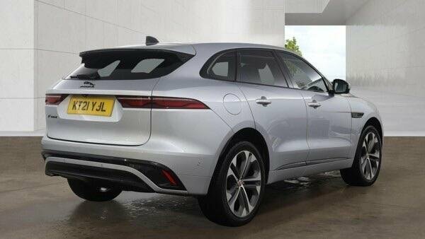 Jaguar F-Pace 2021 2.0 D200 Mhev R-dynamic Hse Awd Euro 6 Silver #3