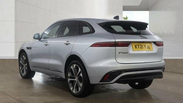 Jaguar F-Pace 2021 2.0 D200 Mhev R-dynamic Hse Awd Euro 6 Silver #4